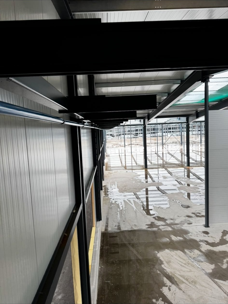Lüftungskanäle unter der Decke